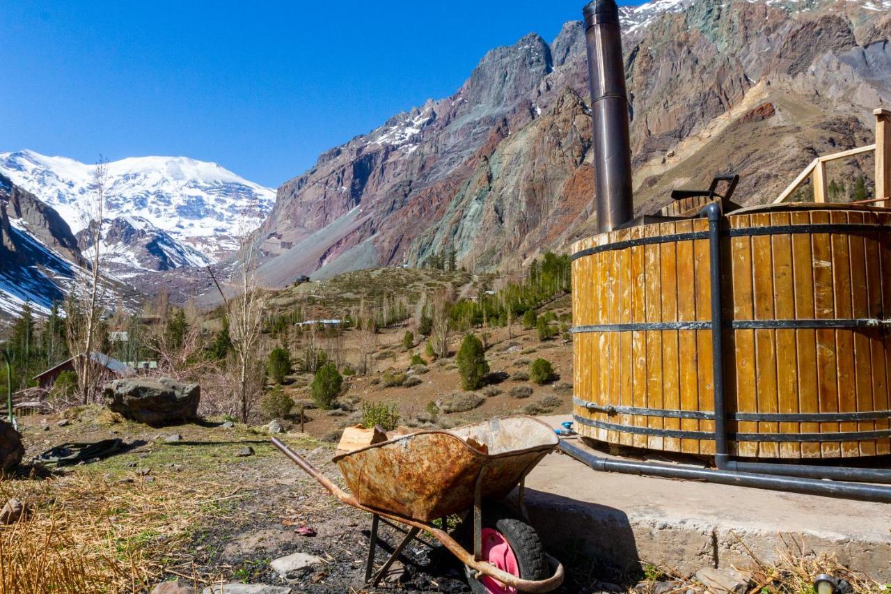 Lodge El Morado Refugio Lo Valdes エクステリア 写真