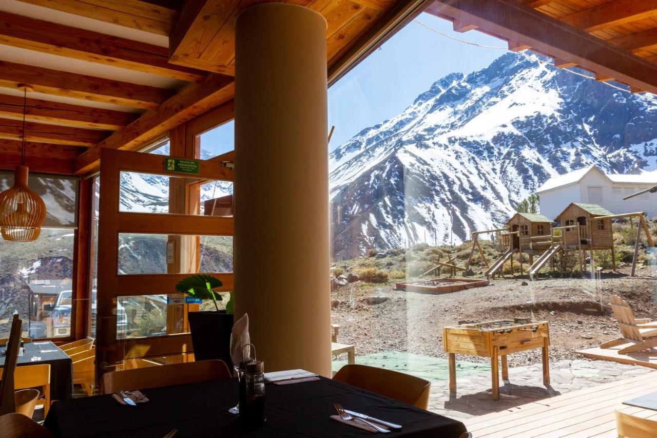 Lodge El Morado Refugio Lo Valdes エクステリア 写真