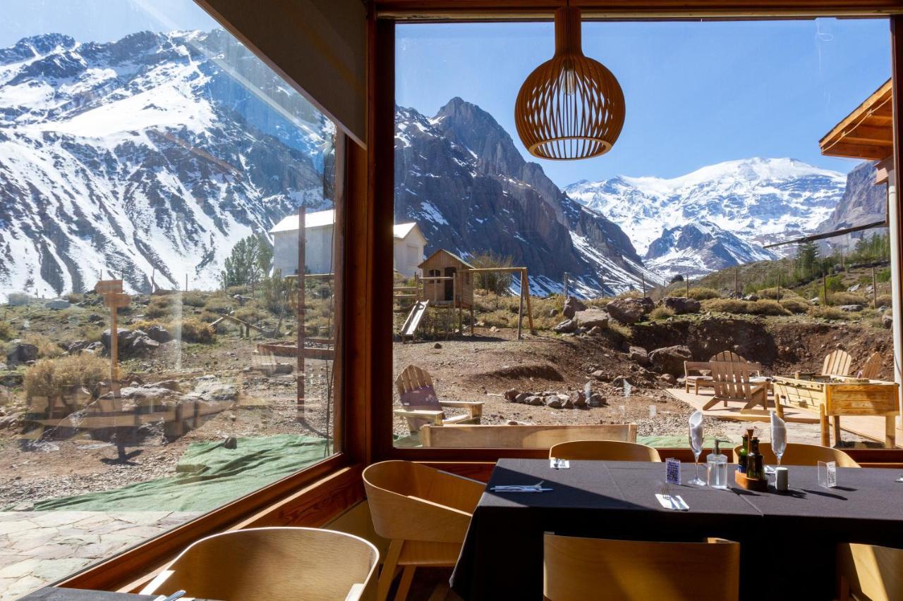 Lodge El Morado Refugio Lo Valdes エクステリア 写真