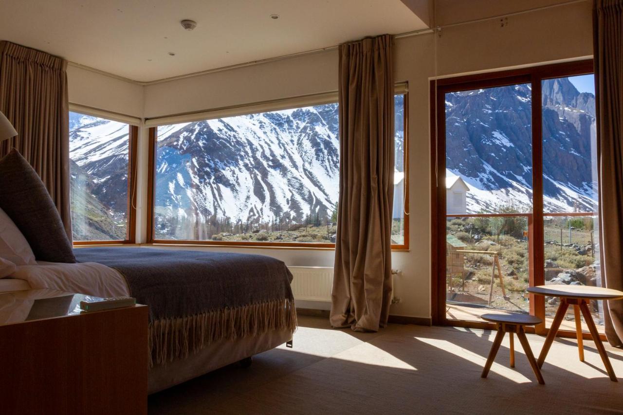 Lodge El Morado Refugio Lo Valdes エクステリア 写真