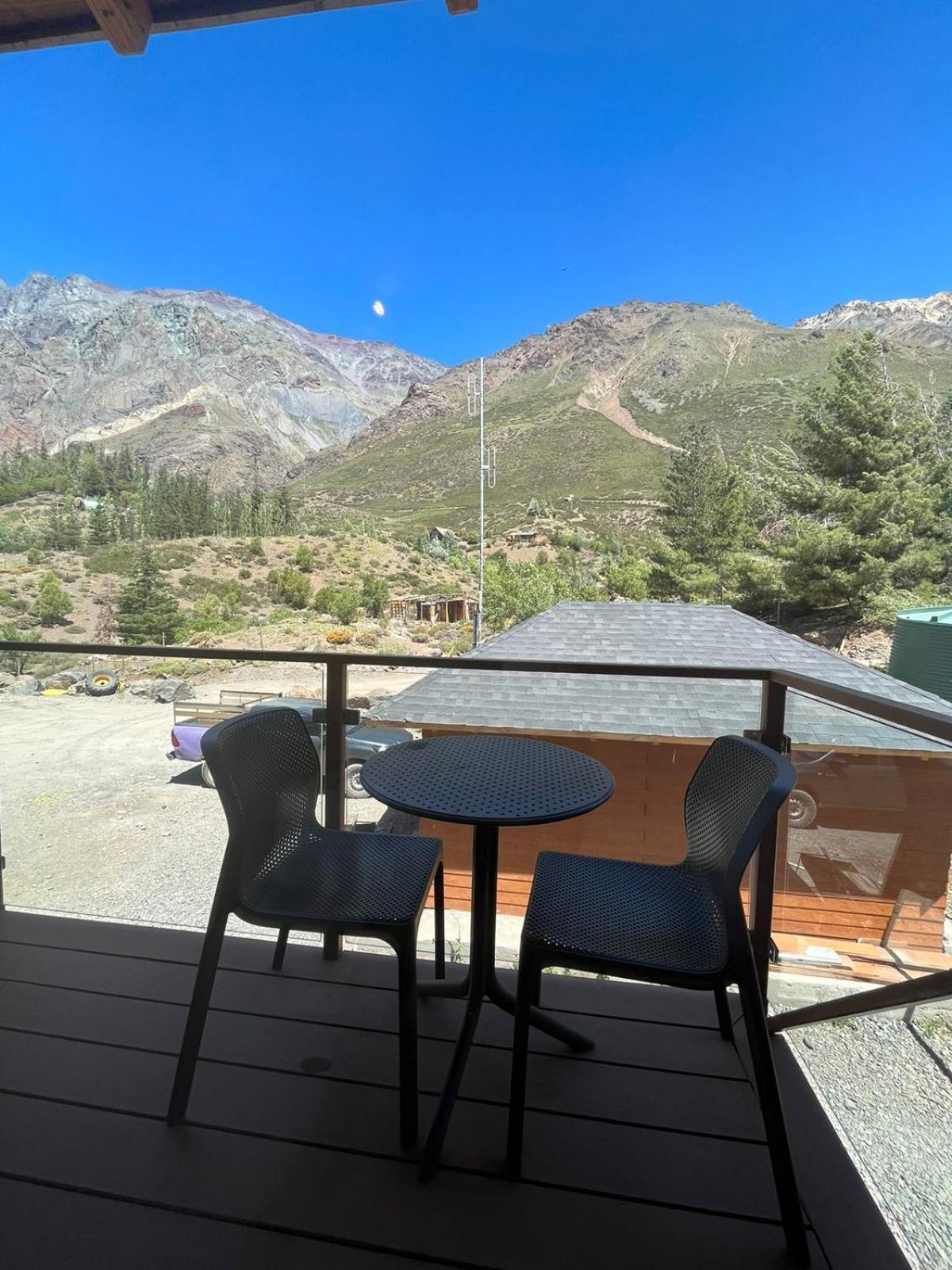 Lodge El Morado Refugio Lo Valdes エクステリア 写真