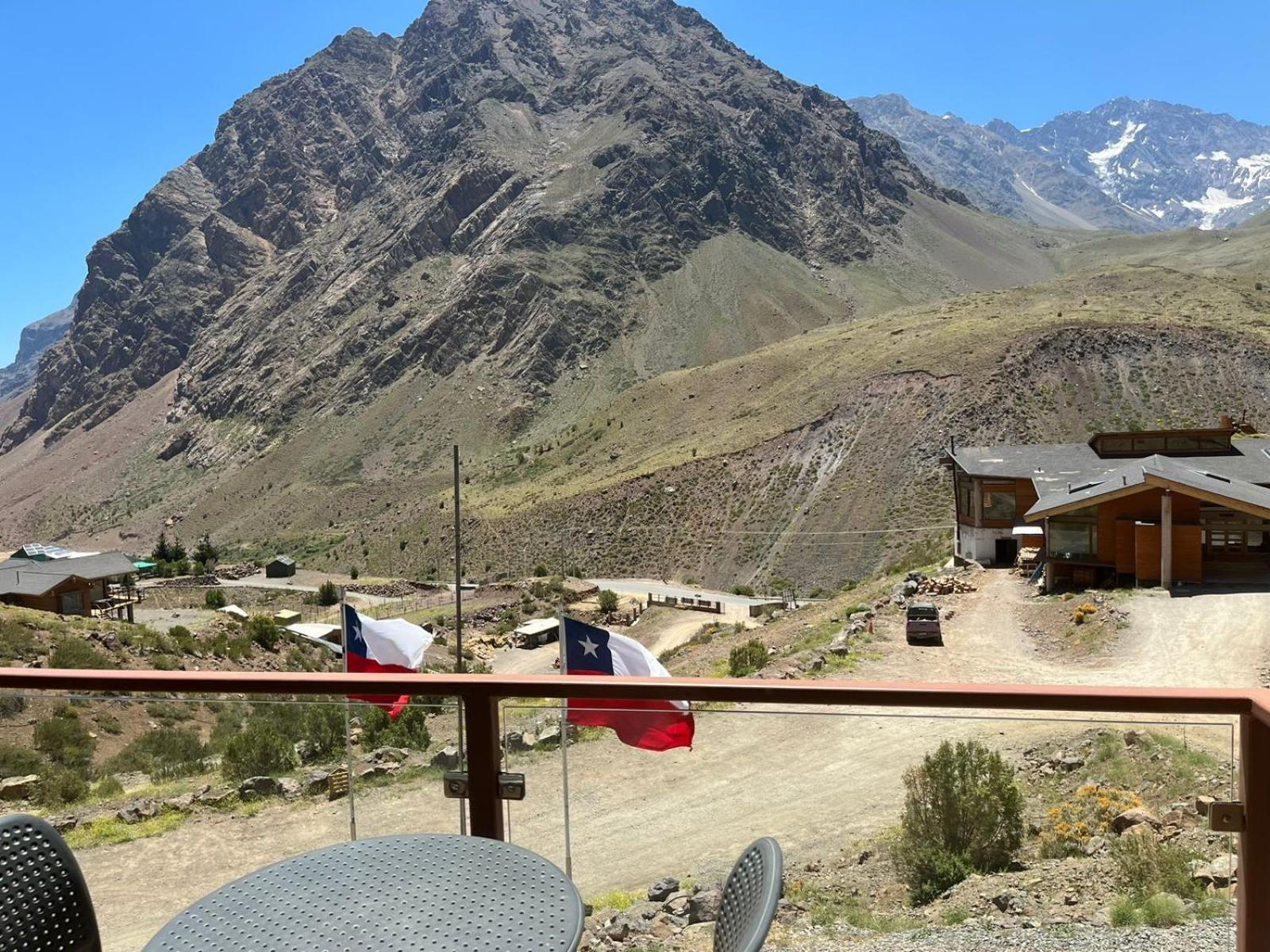 Lodge El Morado Refugio Lo Valdes エクステリア 写真