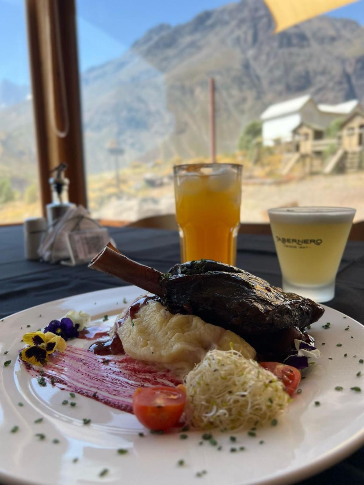 Lodge El Morado Refugio Lo Valdes エクステリア 写真