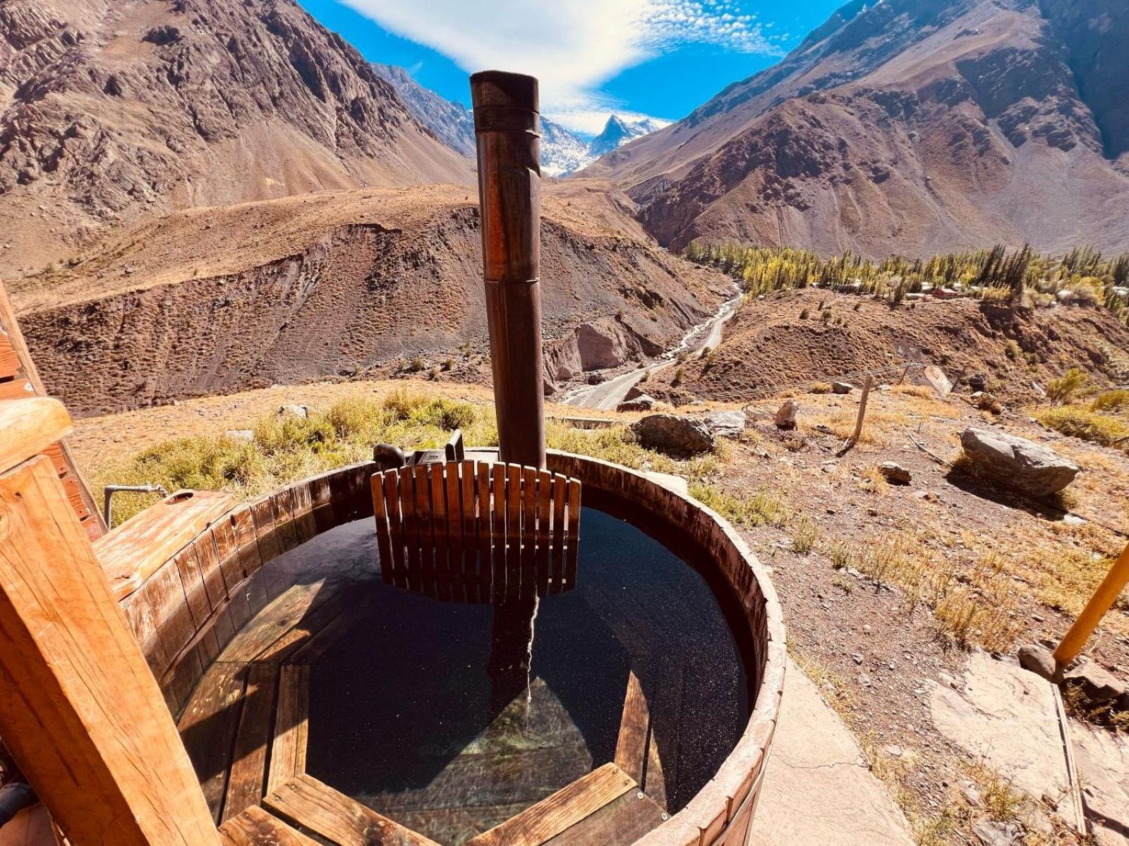 Lodge El Morado Refugio Lo Valdes エクステリア 写真