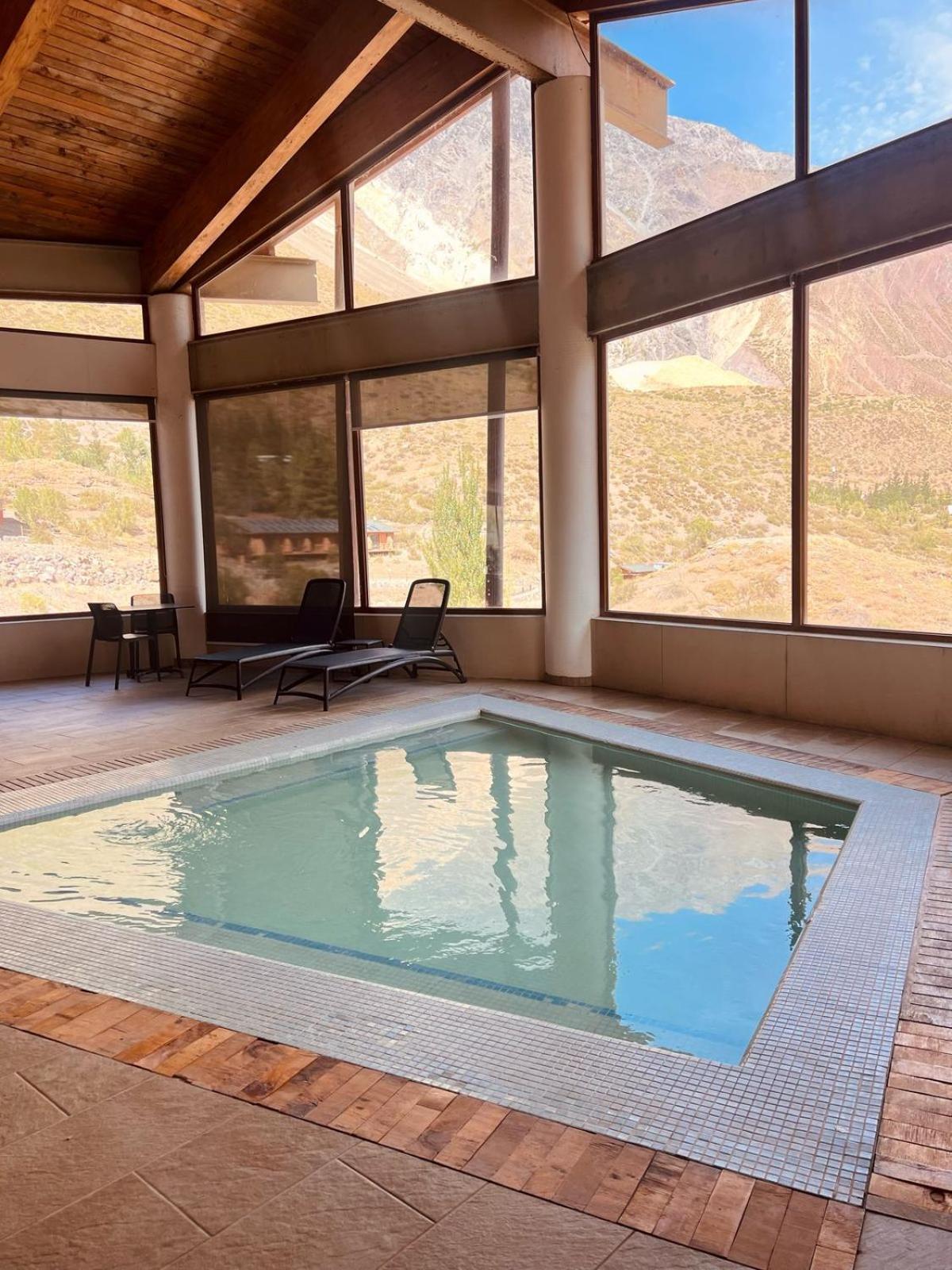 Lodge El Morado Refugio Lo Valdes エクステリア 写真